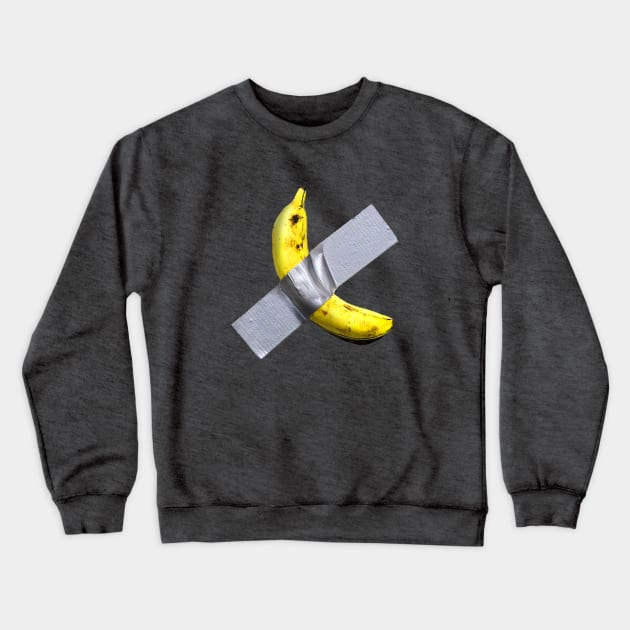 Duct Tape Banana Crewneck Sweatshirt by Pop Fan Shop